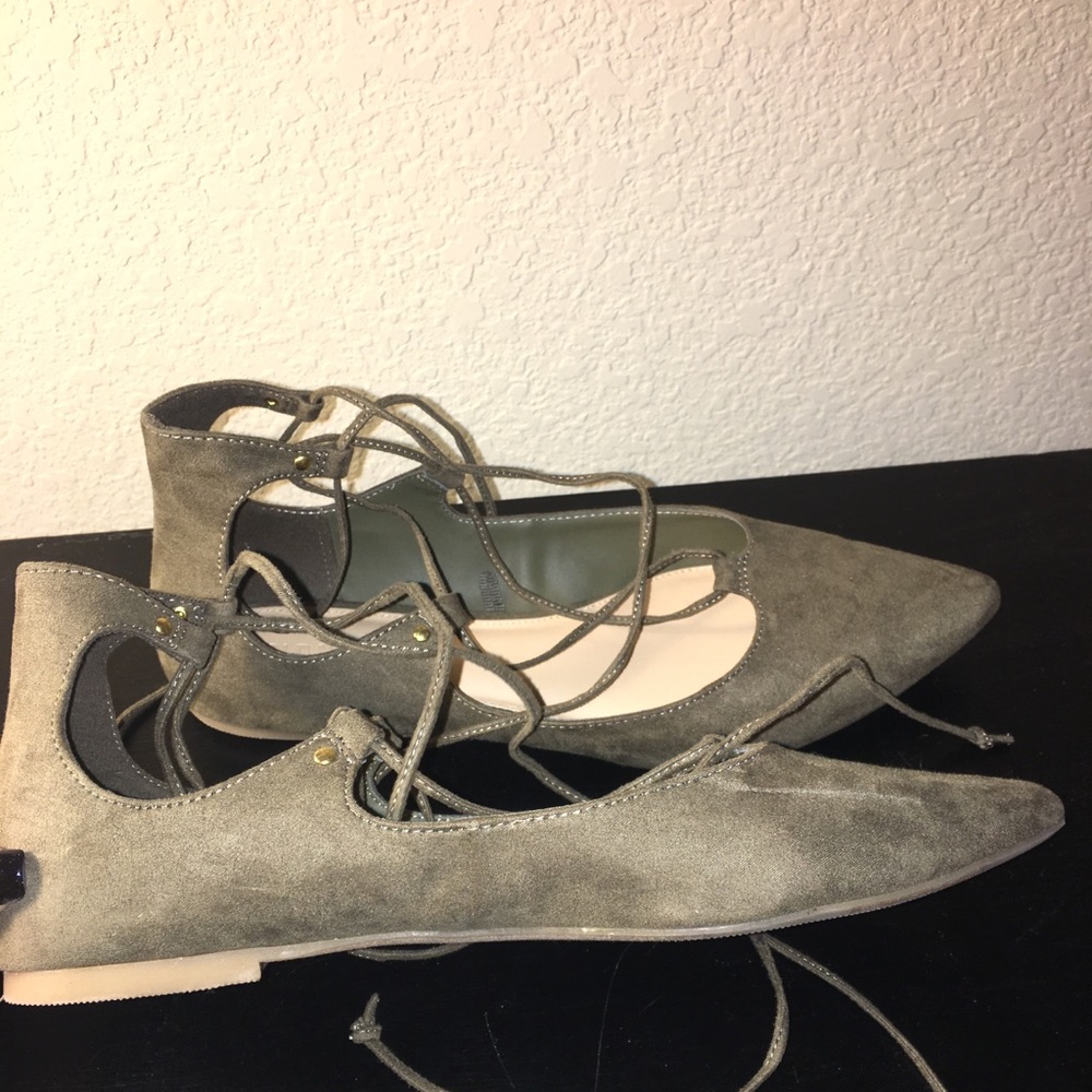 Lace up Flats
